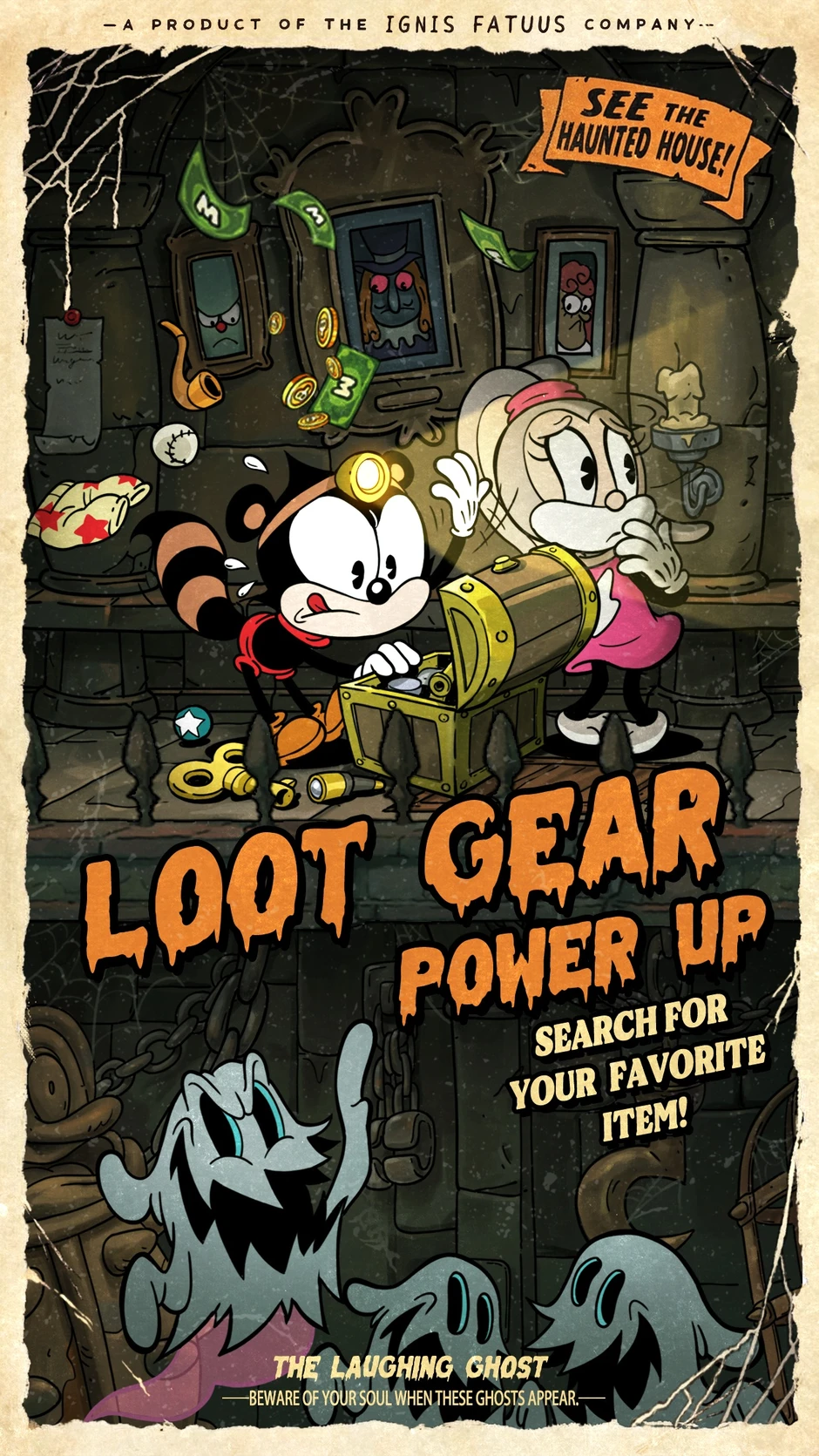 Haunted Headlines: Don’t Scream – Khi Hoạt Hình Cổ Điển Biến Thành Cơn Ác Mộng