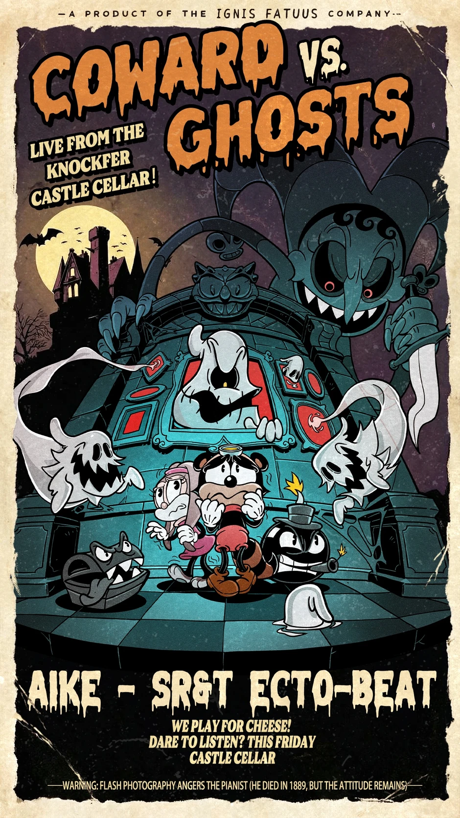 Haunted Headlines: Don’t Scream – Khi Hoạt Hình Cổ Điển Biến Thành Cơn Ác Mộng