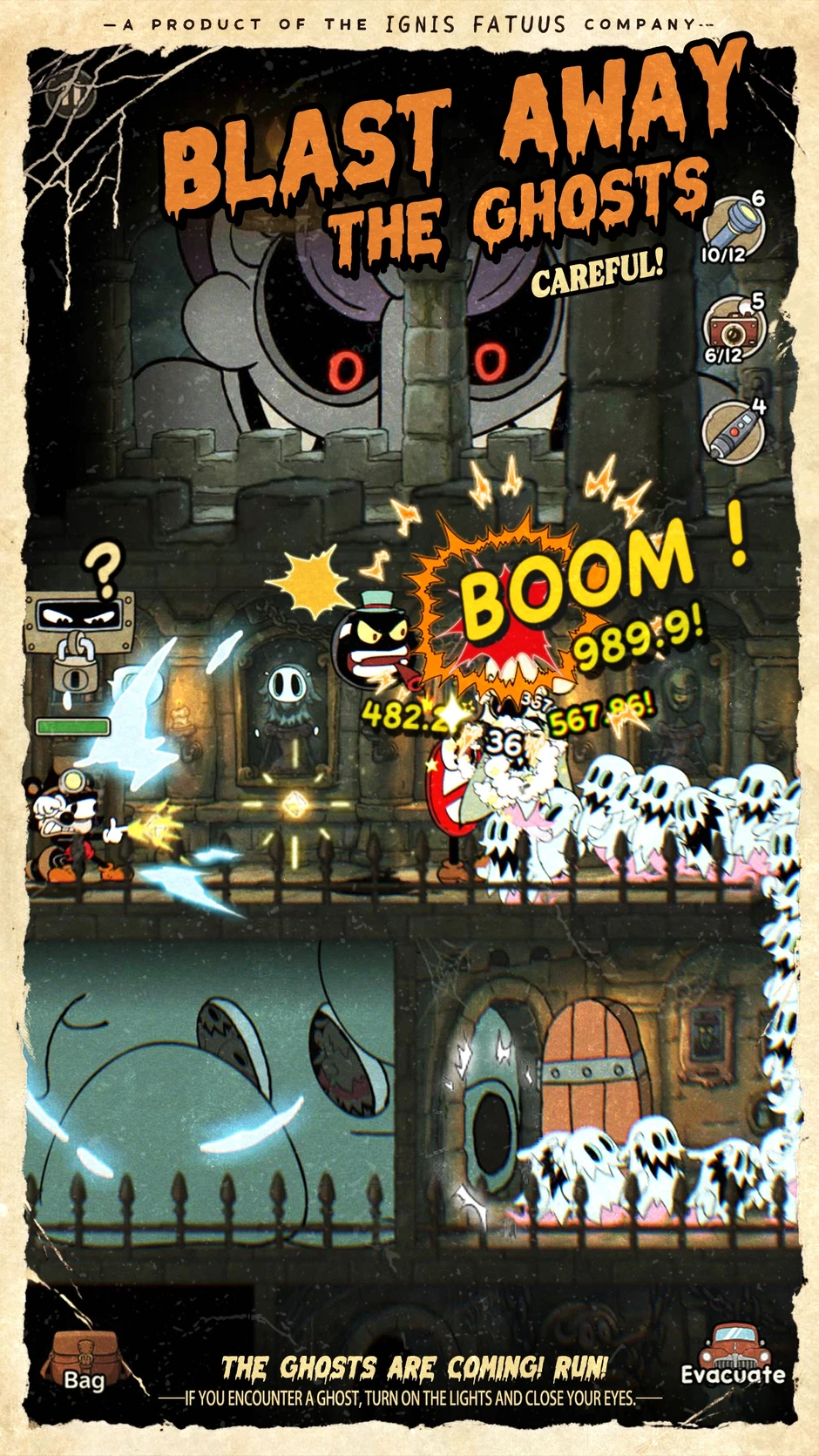 Haunted Headlines: Don’t Scream – Khi Hoạt Hình Cổ Điển Biến Thành Cơn Ác Mộng