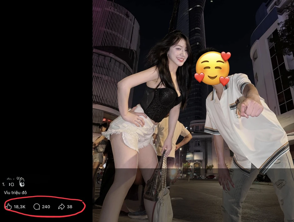 Hữu duyên cùng Trần Hà Linh, nam thanh niên bỗng thành sao mạng, hút tương tác hơn 100 lần Hữu duyên cùng Trần Hà Linh, nam thanh niên bỗng thành sao mạng, hút tương tác hơn 100 lần