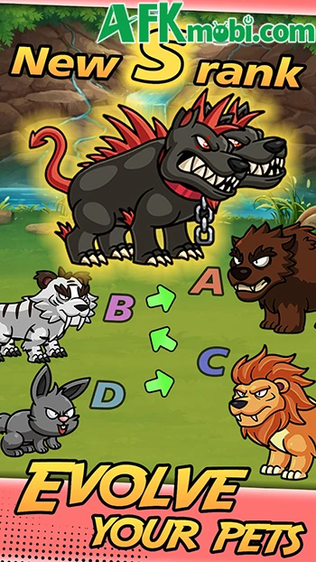 Idle Blades: Fantasy Master cho bạn mua và hợp nhất các vũ khí