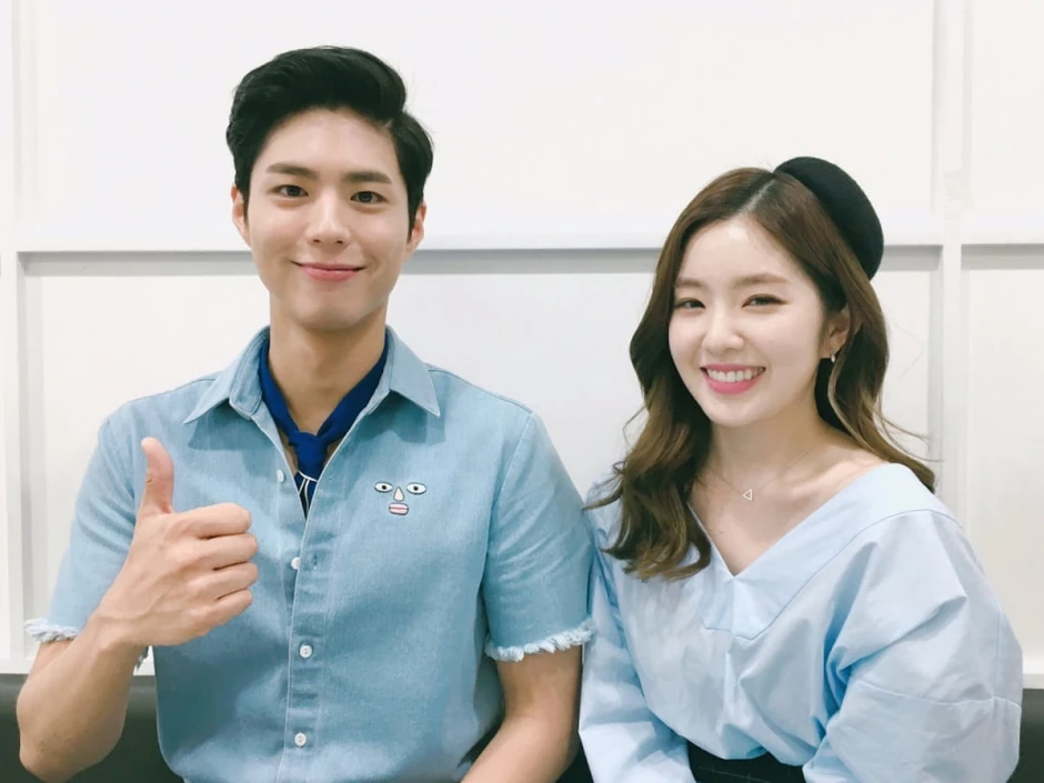 IRENE dọa Park Bo Gum sợ xanh mặt