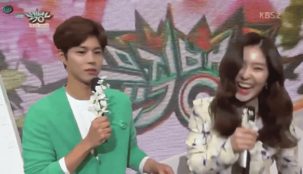 IRENE dọa Park Bo Gum sợ xanh mặt