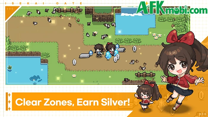 ISEKAI GATE: Chiến đấu ngăn bọn quái vật bước vào thế giới thực