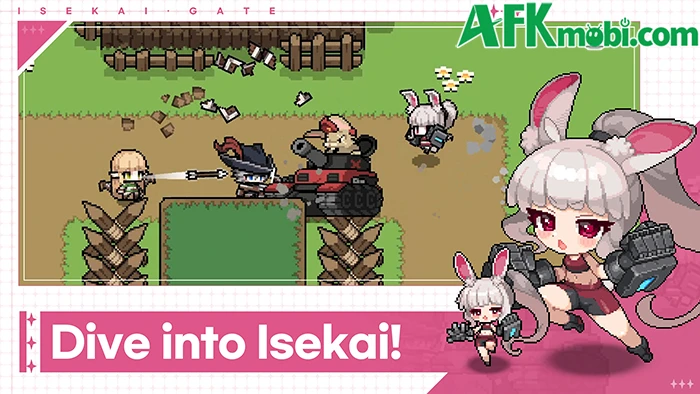 ISEKAI GATE: Chiến đấu ngăn bọn quái vật bước vào thế giới thực