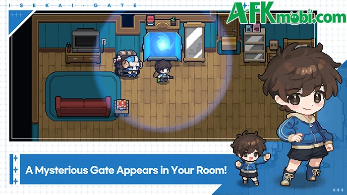 ISEKAI GATE: Chiến đấu ngăn bọn quái vật bước vào thế giới thực