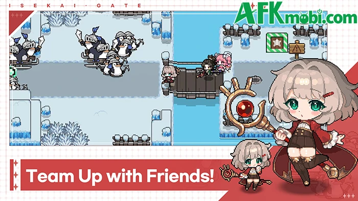 ISEKAI GATE: Chiến đấu ngăn bọn quái vật bước vào thế giới thực