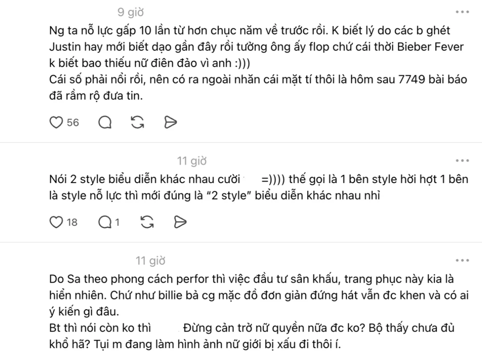 Justin Bieber ngồi hát karaoke bỏ túi 263 tỷ, nghệ sĩ nữ phải cố gắng đến mức nào? Justin Bieber ngồi hát karaoke bỏ túi 263 tỷ, nghệ sĩ nữ phải cố gắng đến mức nào?