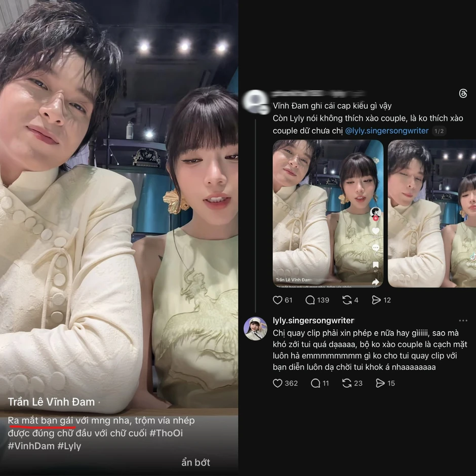 Khó hiểu cặp đôi Vbiz 5 lần 7 lượt phủ nhận "xào couple": Quay clip chung nhan nhản, nay còn đóng cặp cùng MV Khó hiểu cặp đôi Vbiz 5 lần 7 lượt phủ nhận "xào couple": Quay clip chung nhan nhản, nay còn đóng cặp cùng MV