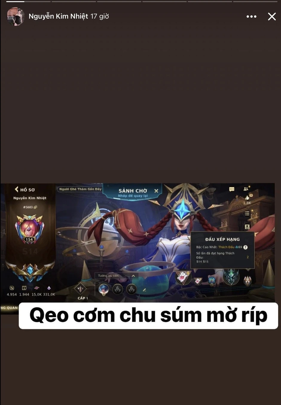 Không chỉ có vẻ ngoài nóng bỏng, nữ gymer hot nhất hiện nay hé lộ là một "chiến thần" game thực thụ!