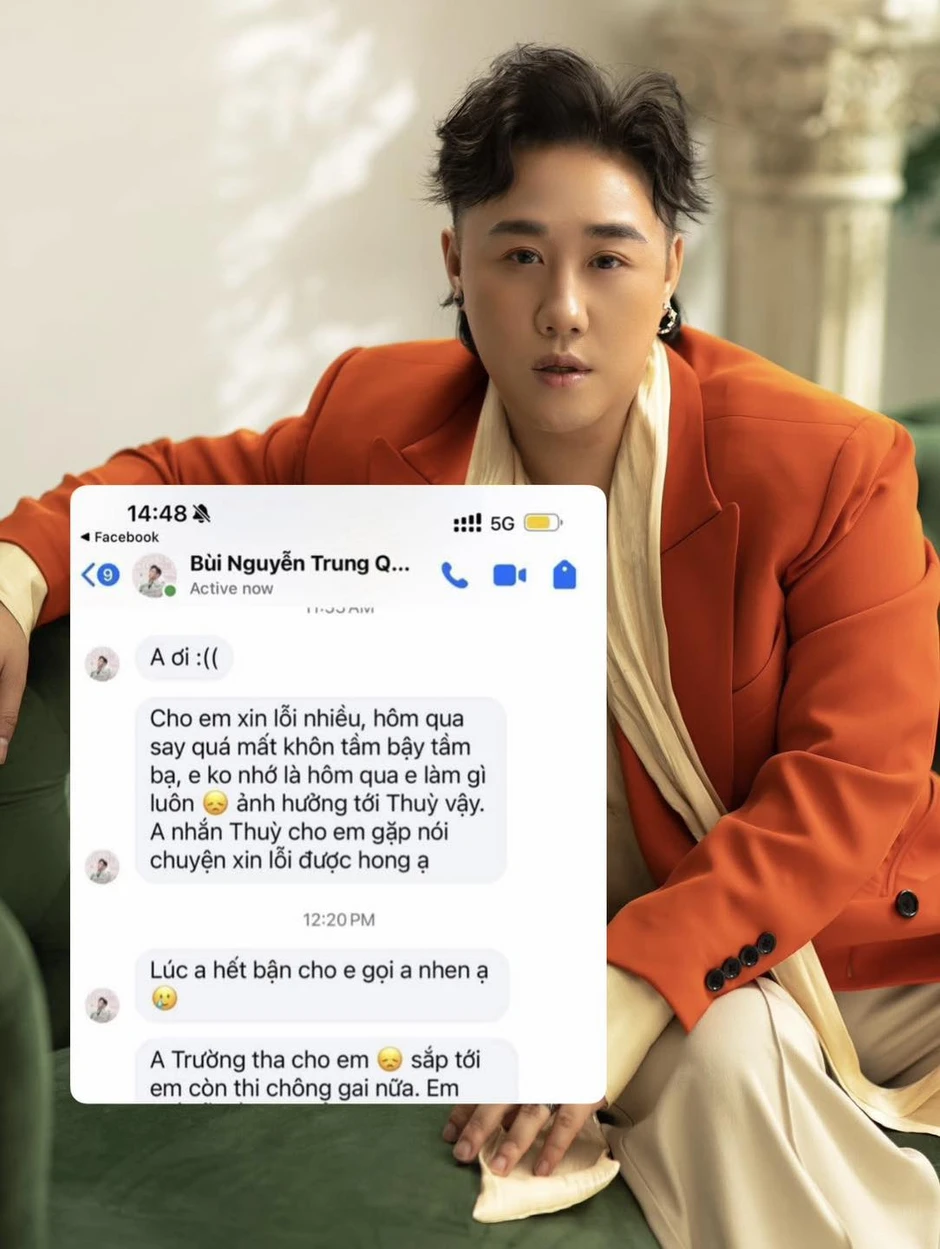 Không thể liên lạc với Trung Quân Idol