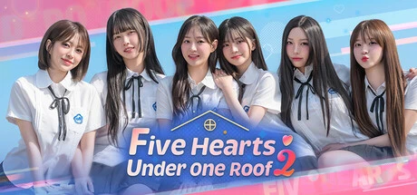Không thể rời mắt khỏi nhan sắc "đời thực" của nữ chính trong game tình cảm bom tấn Five Hearts Under One Roof