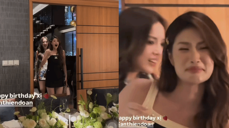 Kỳ Duyên làm gì mà Đoàn Thiên Ân vừa mở cửa ra đã mếu máo muốn khóc? Kỳ Duyên làm gì mà Đoàn Thiên Ân vừa mở cửa ra đã mếu máo muốn khóc?