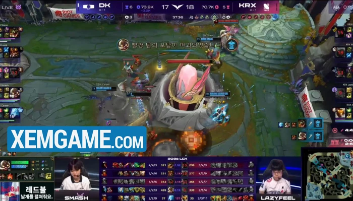 LazyFeel tiết lộ một số chuyện bi hài trong ngày đầu quay lại đánh chính tại LCK 2026 LazyFeel tiết lộ một số chuyện bi hài trong ngày đầu quay lại đánh chính tại LCK 2026