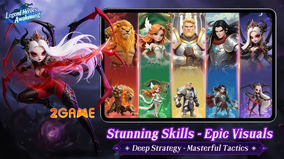 Legend Heroes Awakening - Game chiến thuật tái định nghĩa kỷ nguyên 2026