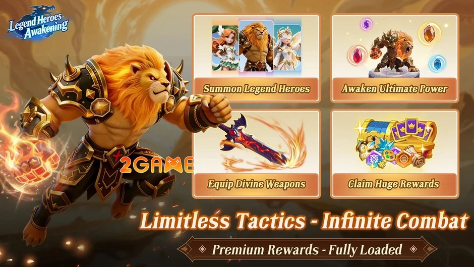 Legend Heroes Awakening - Game chiến thuật tái định nghĩa kỷ nguyên 2026