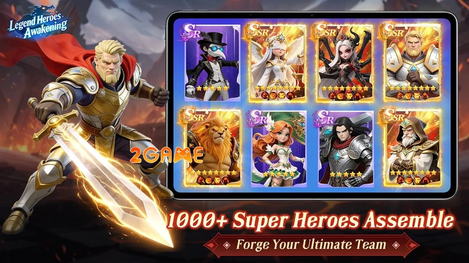 Legend Heroes Awakening - Game chiến thuật tái định nghĩa kỷ nguyên 2026