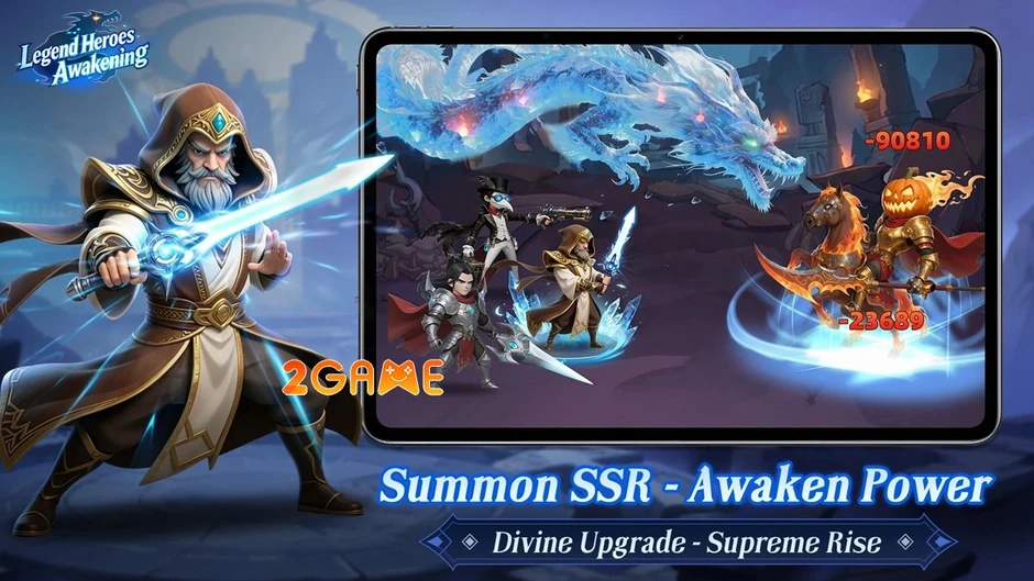 Legend Heroes Awakening - Game chiến thuật tái định nghĩa kỷ nguyên 2026