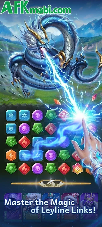 Leyline Heroes: Link Puzzle với cơ chế chiến đấu liên kết các khối