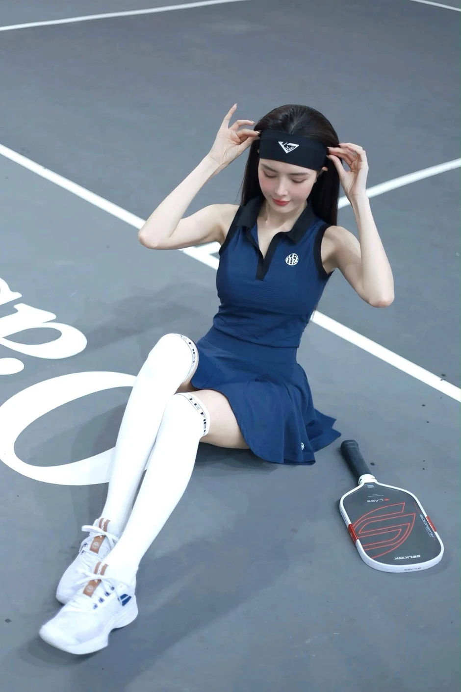 Lily Luta khoe dáng trên sân Pickleball, fan ngỡ ngàng "dụi mắt" nhận không ra