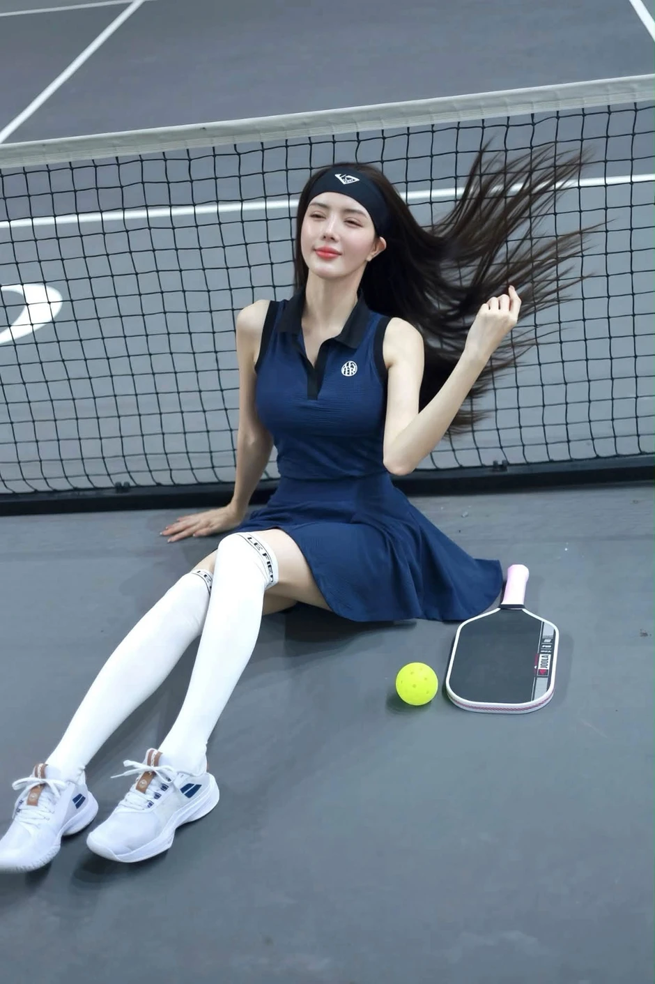 Lily Luta khoe dáng trên sân Pickleball, fan ngỡ ngàng "dụi mắt" nhận không ra