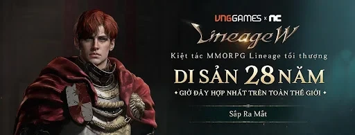 Lineage W bất ngờ mở fanpage tiếng Việt: sắp ra mắt tại Việt Nam và Đông Nam Á?
