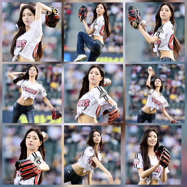 Mỹ nhân 2003 gây bão tại sân bóng chày, nhan sắc "nữ thần" chấp cả cam thường