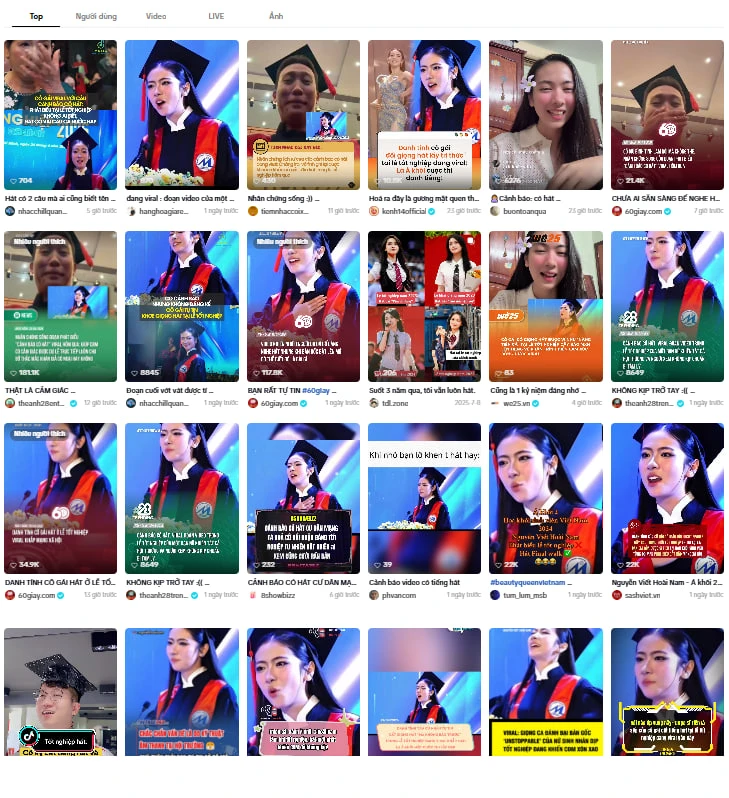 Mỹ nhân Việt cất giọng chấn động lễ tốt nghiệp thì ra có quan hệ với Dược sĩ Tiến