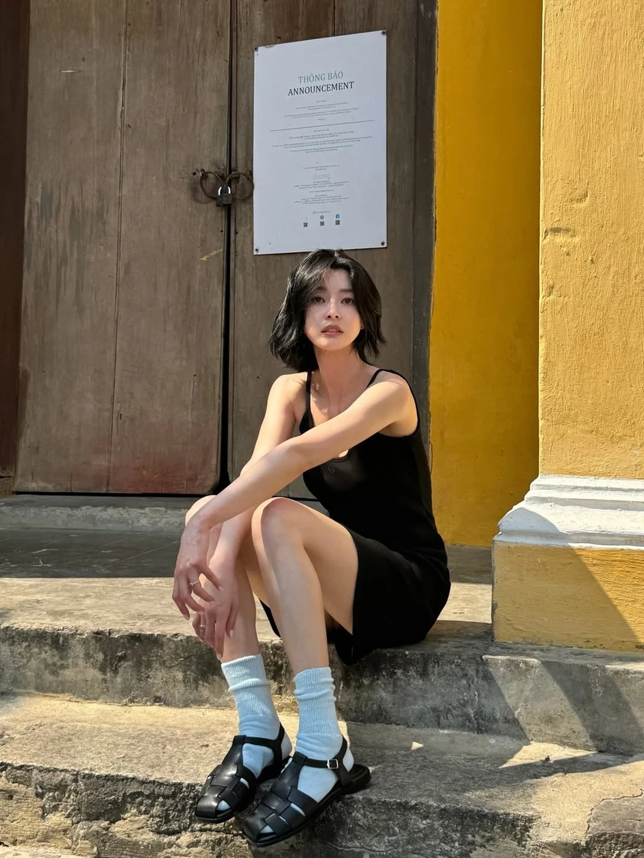 Mỹ nữ Hàn Quốc đổ bộ Hội An