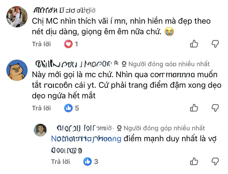 MC Hoài An thẳng thắn "nhắc nhở" viewer khi bị so sánh với tiền bối
