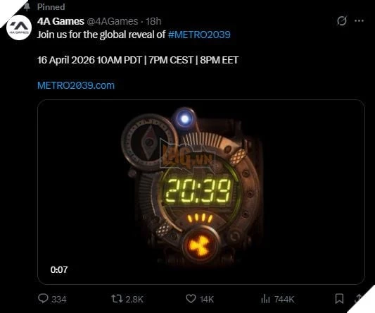 Metro 2039 Đã Sẵn Sàng Lộ Diện Sau Hai Ngày Nữa, Hướng Đến Chương Tiếp Theo