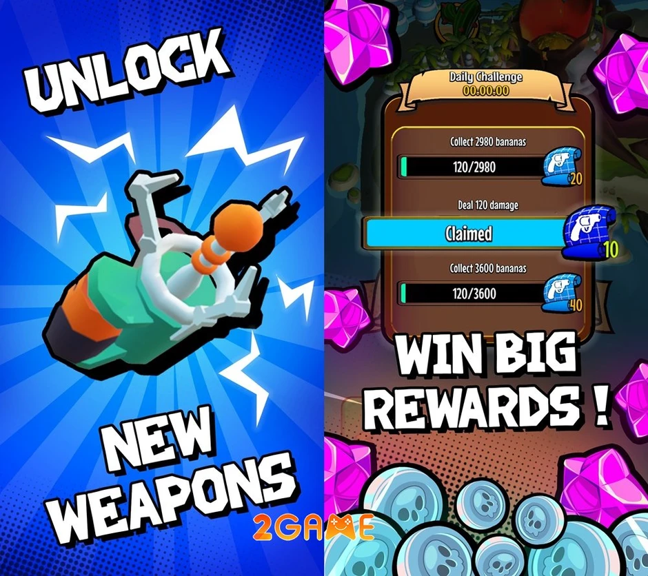 Monkey Mayhem - Siêu phẩm bắn súng roguelite càn quét mọi hệ sinh thái