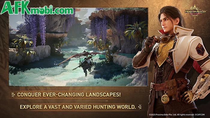 Monster Hunter Outlanders mang đến lối chơi tiệm cận với IP gốc