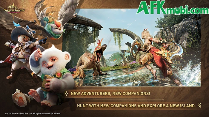 Monster Hunter Outlanders mang đến lối chơi tiệm cận với IP gốc