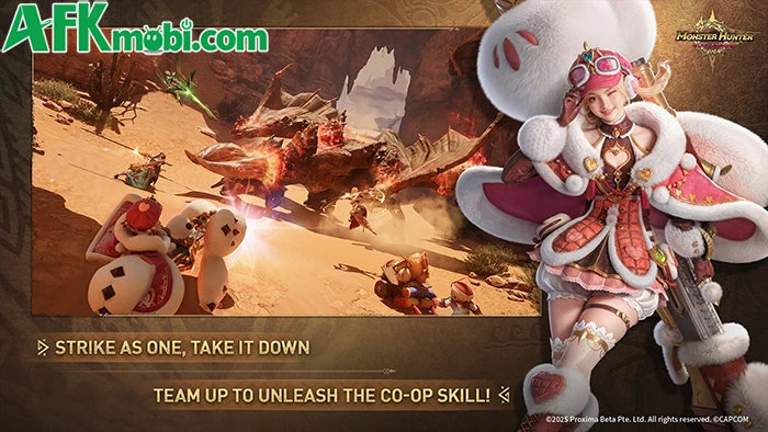 Monster Hunter Outlanders mang đến lối chơi tiệm cận với IP gốc