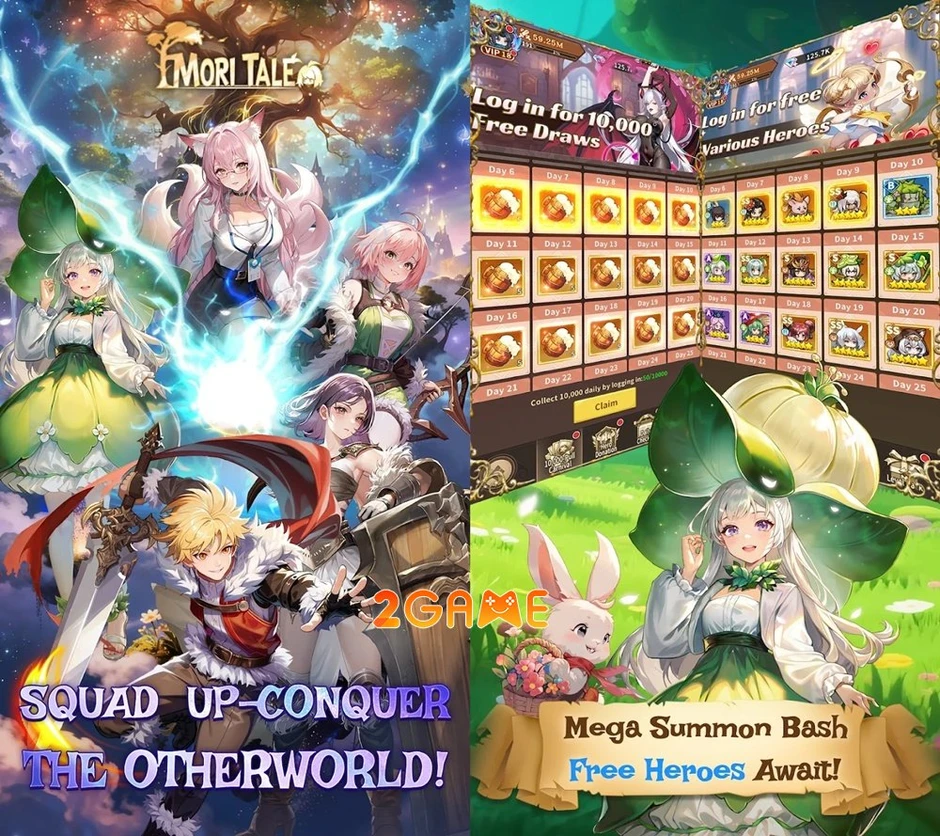 Mori Tale - Siêu phẩm nhập vai anime "chữa lành" chính thức mở đăng ký trước