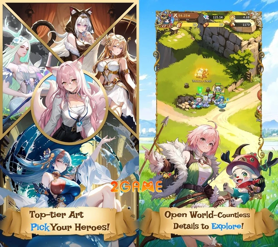 Mori Tale - Siêu phẩm nhập vai anime "chữa lành" chính thức mở đăng ký trước