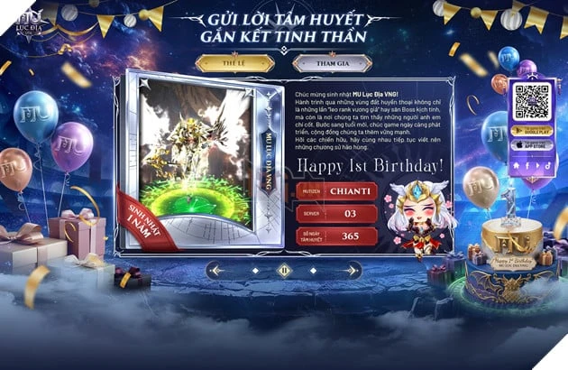 Mừng Sinh Nhật 1 Tuổi, MU Lục Địa VNG Tung Loạt Sự Kiện Rình Rang Với Ngàn Quà Tặng Giá Trị