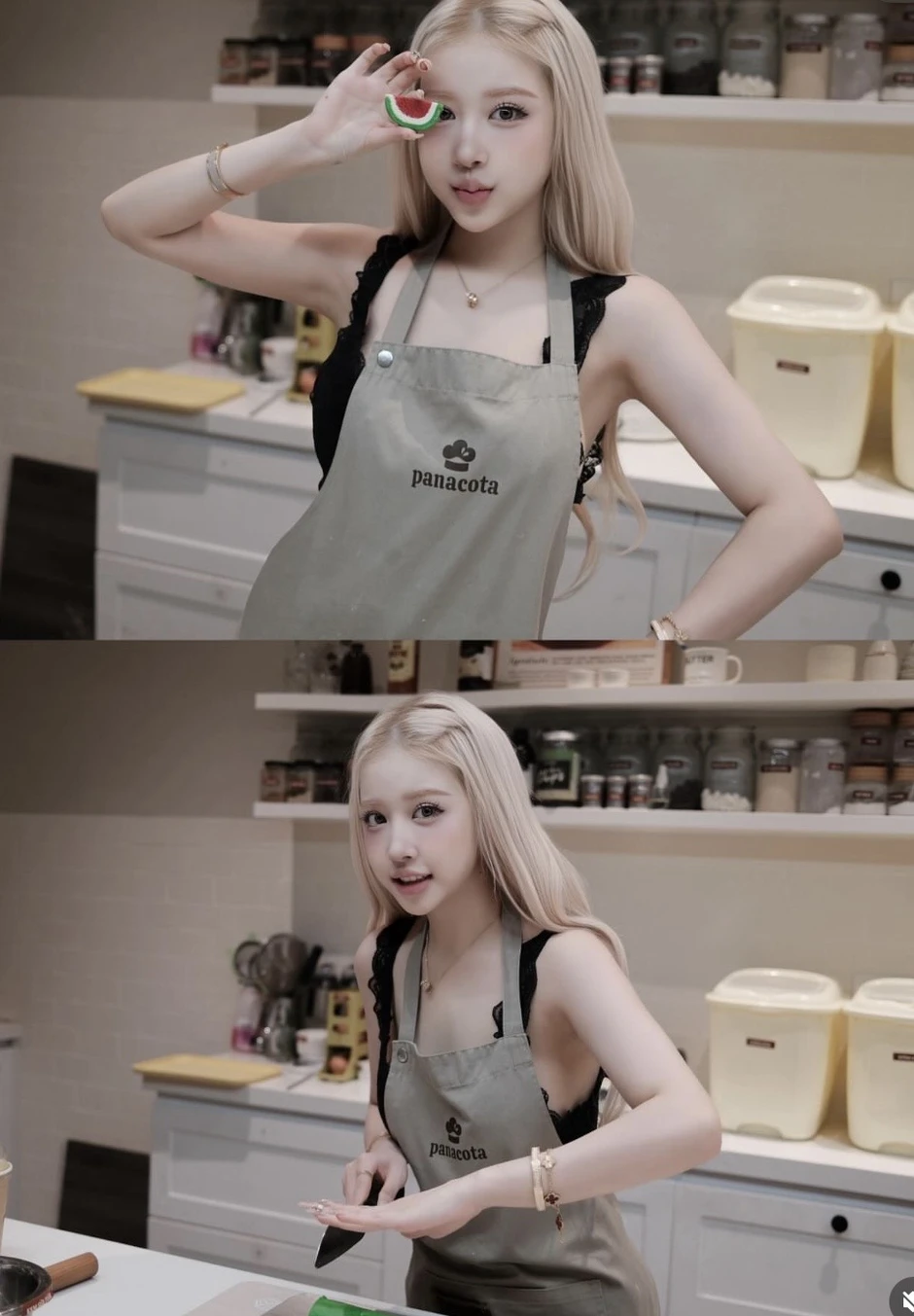 Nàng thơ vào bếp, Rosé Việt Nam khiến netizen "tan chảy" vì quá ngọt ngào!