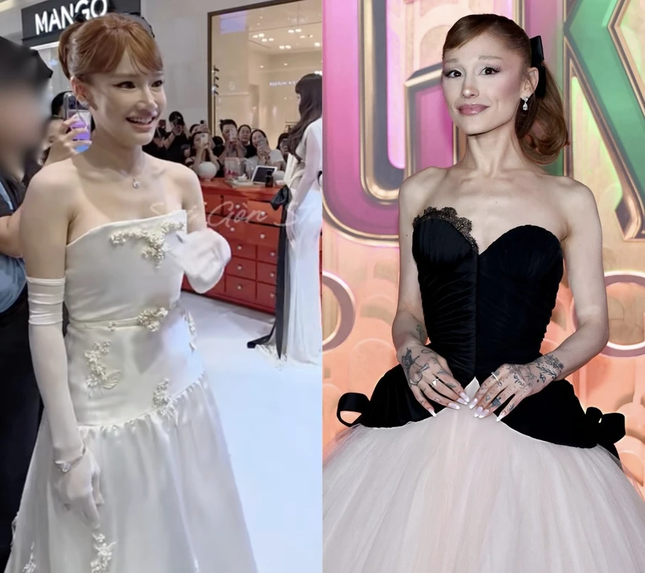 Nhã Phương đã làm gì với gương mặt của mình vậy?