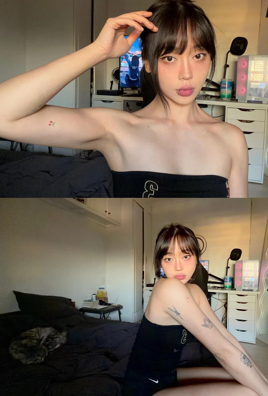 Nhẹ nhàng khoe dáng khi mới "ngủ dậy", nữ streamer lai Việt khiến triệu anh em game thủ "đứng hình"