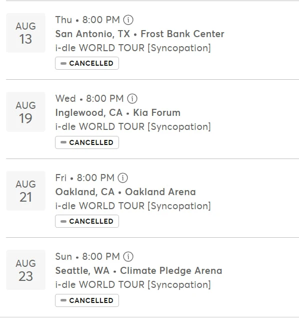 Nhóm nữ “hạng bét” của ngũ long công chúa huỷ một lúc 10 show, hết thời là như thế này?