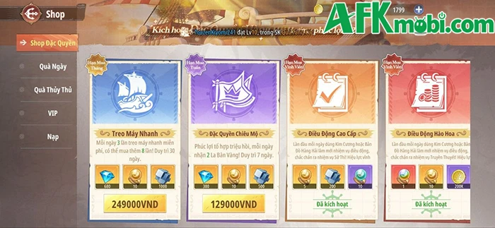 Những mẹo dành cho tân thủ mới đến với game Siêu Hải Tặc