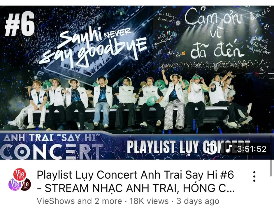 NSX Anh Trai Say Hi đăng bài xin lỗi