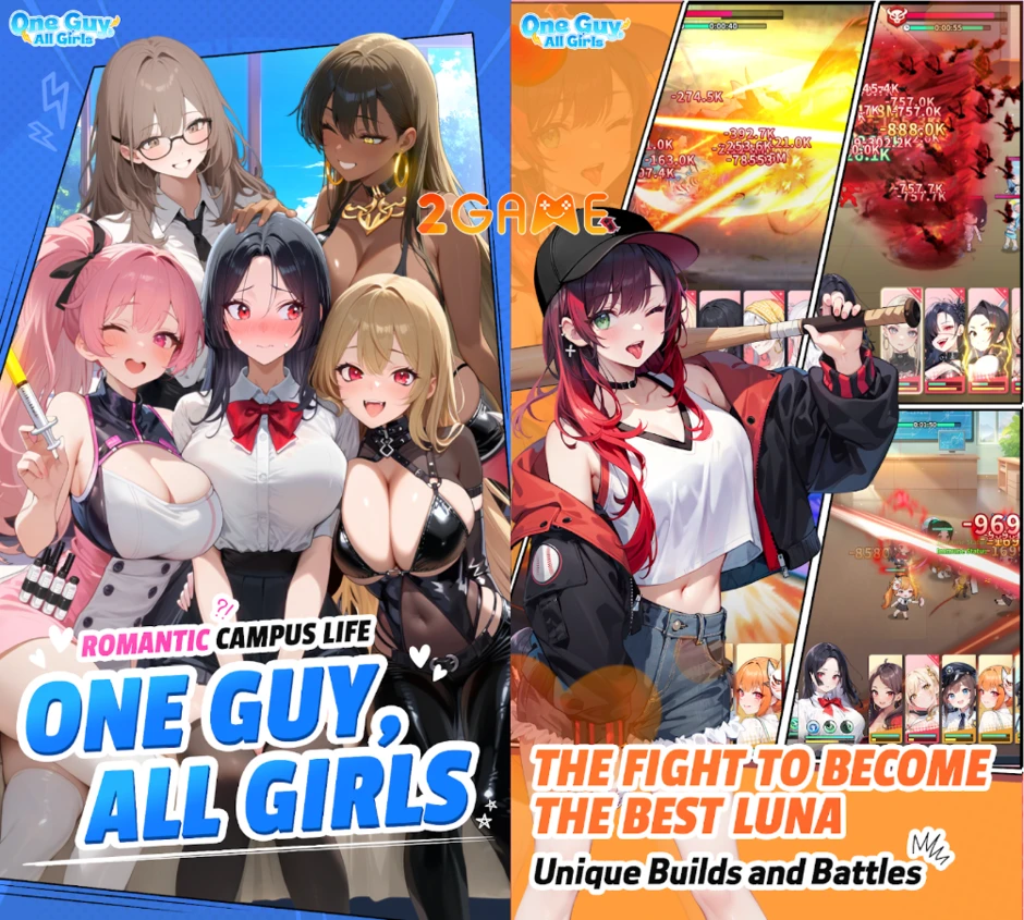 One Guy All Girl – Hóa thân thành nữ sinh đại học và tiêu diệt quái vật