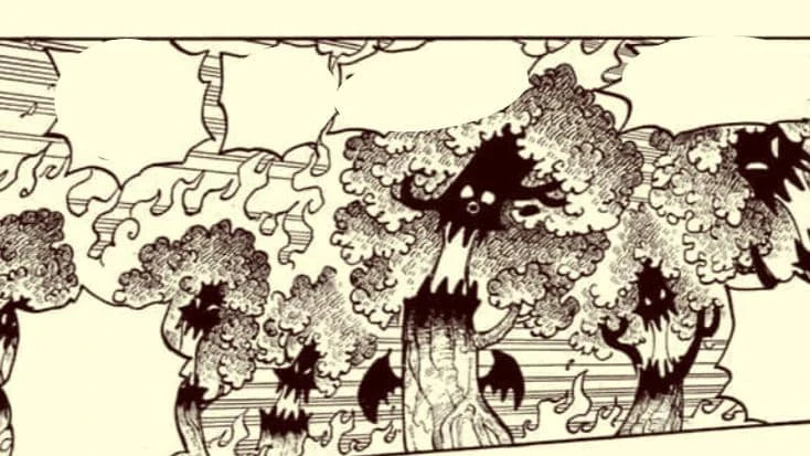 One Piece: Giả thuyết Imu là Thần Rừng trong bức bích họa cổ đại tại Elbaph