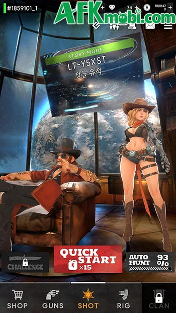 Outlaw Survivor MASSIVE! cho game thủ vào vai cao bồi vũ trụ