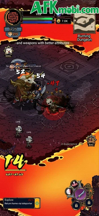 Pantheland với hành trình phiêu lưu và chiến đấu trong vai khô lâu