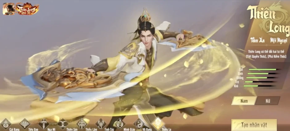 Phái Thiên Long gia nhập Thiên Long Bát Bộ VNG, thiết lập cục diện “cửu phải tranh phong”