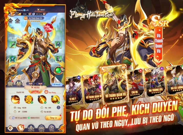 Phong Hầu Tam Quốc gây sốc với cơ chế "Đánh Thuế" bại tướng